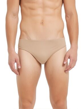 Spofor Male Dance Belt Brief Men’s Size M Nude Full Seat Bulge Hiding Ballet